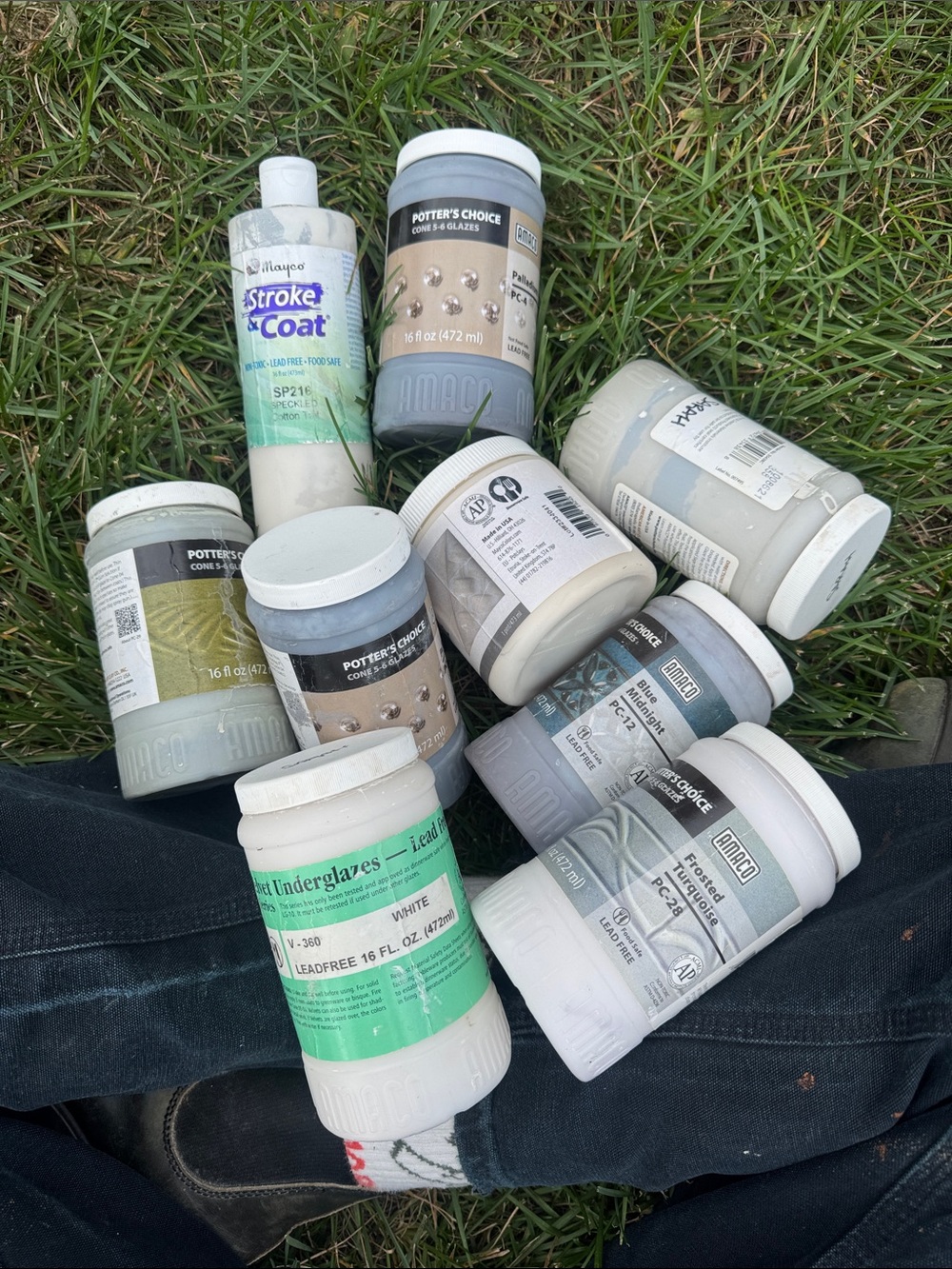 Amaco & Mayco Ceramic Glazes